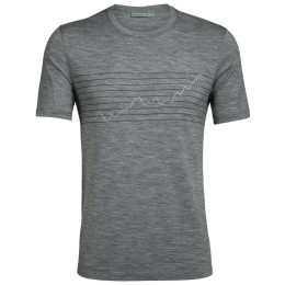 Чоловіча футболка Icebreaker SS Crewe Global Heat Index