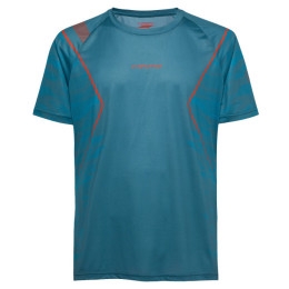 Чоловіча футболка La Sportiva Pacer T-Shirt M темно-синій Hurricane/Tropic Blue