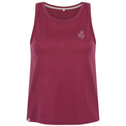 Жіночий топ MOOA Merino Lyolite Edelweiss 150 рожевий dark pink