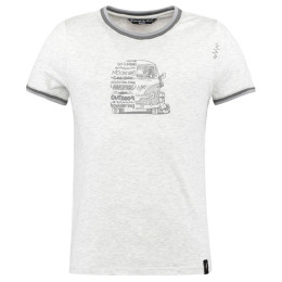 Чоловіча футболка Chillaz Retro 1969 Bus світло-сірий