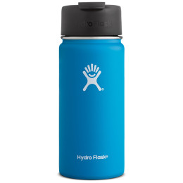 Láhev Hydro Flask Wide Mouth 16 oz (473 ml) Coffee modrá pacific