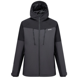 Чоловіча зимова куртка Regatta Highton Stretch Padded Jacket чорний/сірий Ash/Black