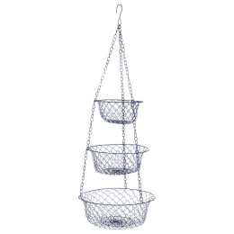 Органайзер Bo-Camp Hanging baskets 3-level синій metal blue