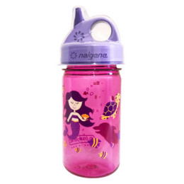 Дитяча пляшечка Nalgene Grip-n-Gulp 350 ml Sustain рожевий