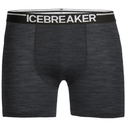 Pánské boxerky Icebreaker Mens Anatomica Boxers šedá Jet HTHR