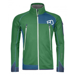 Чоловіча куртка Ortovox Fleece Plus Jacket зелений/синій IrishGreen