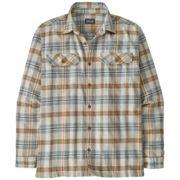 Чоловіча сорочка Patagonia Fjord Flannel Shirt Midweight бежевий