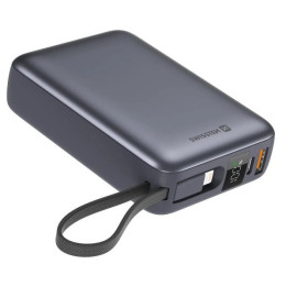 Повербанк Swissten POWER BANK 20 000 mAh чорний/срібний