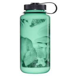 Пляшка Nalgene Wide Mouth Glo Wyld 1000 ml різні варіанти кольорів Glow w/Black Mushrooms