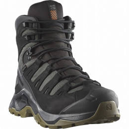 Чоловічі черевики Salomon Quest Tracker Gore-Tex чорний Black / Asphalt / Coyote Brown
