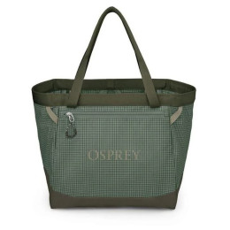 Сумка Osprey Transporter Gear Tote 28 зелений/сірий pine leaf/earl grey