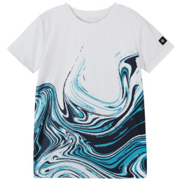 Дитяча футболка Reima Vauhdikas білий/синій