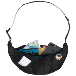 Поясна сумка Ticket to the moon Upcycled Sling Bag чорний Black