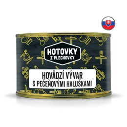 Суп Hotovky z plechovky Бульйон з яловичини з печінковими галушками 400мл