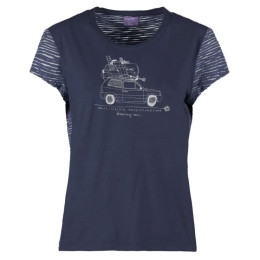 Жіноча футболка E9 Dream Women's темно-синій Vintage Blue