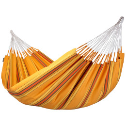 Houpací síť La Siesta Currambera Double oranžová apricot