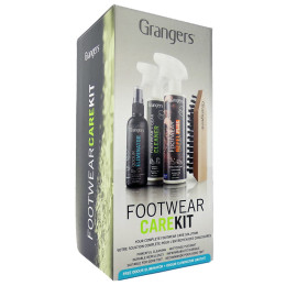 Набір для чищення Granger's Footwear Care Kit чорний