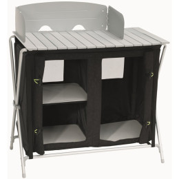 Кухня Outwell Sudbury Kitchen Table (2022) чорний/срібний