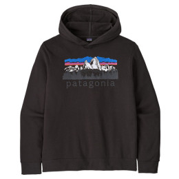 Чоловіча толстовка Patagonia M's Fitz Roy Foothills Daily Hoody чорний Black