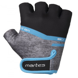 Велосипедні рукавички Martes Stacy Gloves чорний/сірий Black/BlueCuracao/MelangeGray