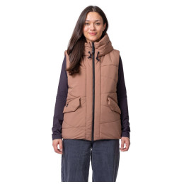 Жіноча жилетка Hannah Dot Vest світло-коричневий beaver fur