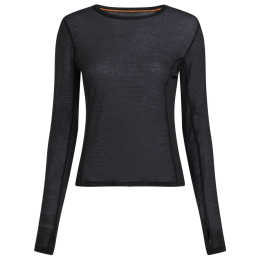 Жіноча футболка Icebreaker Women Merino Blend 75 Cool-Lite™ Featherlight™ LS Crewe чорний Black
