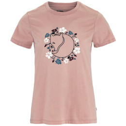 Жіноча футболка Fjällräven Fjällblomster Fox T-shirt W рожевий Chalk Rose