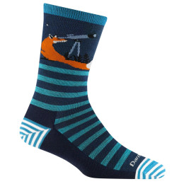 Жіночі шкарпетки Darn Tough Animal Haus Crew темно-синій eclipse