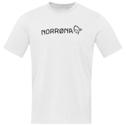 Чоловіча футболка Norrona 29 cotton Norrøna viking T-shirt білий Pure White