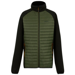 Чоловіча куртка Regatta Clumber Hybrid зелений OliveNgt/Blk