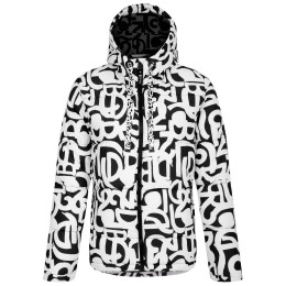 Жіноча куртка Dare 2b Society Jacket чорний/білий Black & White Graffiti