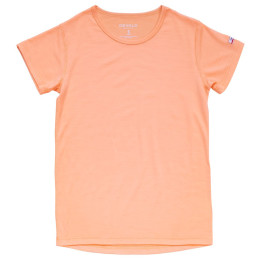 Жіноча футболка Devold Breeze Plus Merino 200 T-Shirt Wmn рожевий SUNRISE
