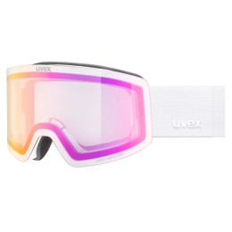 Лижна маска Uvex Provoqe V білий WHITE MATT DL/PINK-CLEAR S0-2