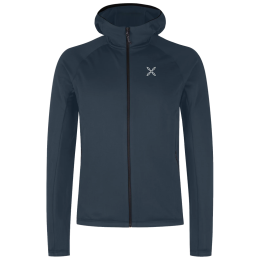 Чоловіча кофта Montura Fadis Grid Hooded Maglia темно-синій Blueberry