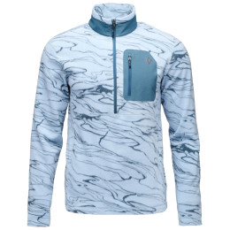 Чоловіча толстовка Black Diamond Rift HZ Fleece Jacket блакитний Relief-Fog Blue-Midnight Blue