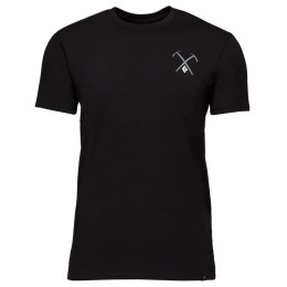 Чоловіча футболка Black Diamond Piolet SS Tee чорний