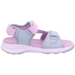 Дитячі сандалі Superfit Criss Cross Light Blue рожевий HELLBLAU/LILA