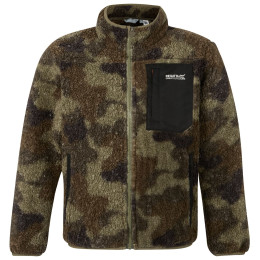 Дитяча толстовка Regatta Junior Frankie Warm Fleece темно-зелений OlivNtCamPr