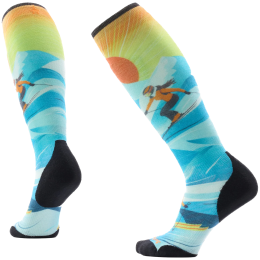 Шкарпетки Smartwool Women's Ski Targeted Cushion Steep Days синій Serene Blue