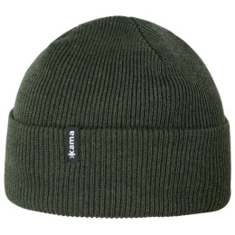 В'язана шапка Merino Kama LA05 темно-зелений dark green