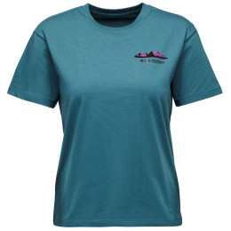 Жіноча футболка Black Diamond W Mountainscape SS Tee