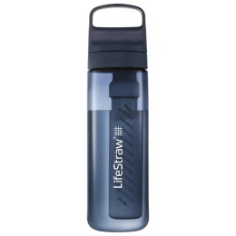 Фільтруюча пляшка LifeStraw Go 2.0 Water Filter Bottle 650 ml темно-синій Aegean Sea