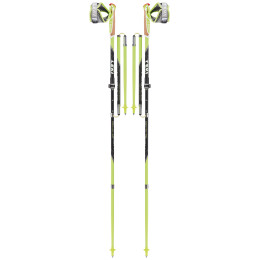 Палиці для Trail Running Leki Micro Trail Vario чорний PalegreenBlackWhite