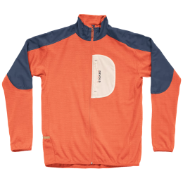 Чоловіча кофта Devold Adventure Jacket Man помаранчевий/синій Brick