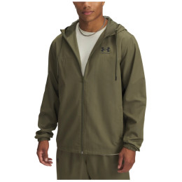 Чоловіча куртка Under Armour Rival Wvn Windbreaker темно-зелений MarineODGreen/MarineODGreen/Black