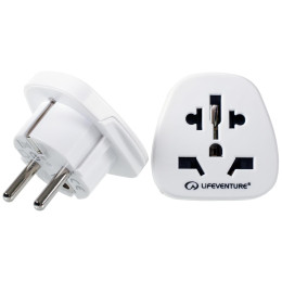 Адаптер LifeVenture World to Europe Travel Adaptor