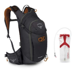 Велосипедний рюкзак Osprey Salida 12L чорний space travel grey