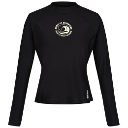 Жіноча футболка Regatta Wmn L/S Rash Vest чорний