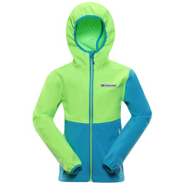 Дитяча куртка Alpine Pro Grolo синій/зелений