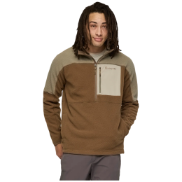 Чоловіча функціональна толстовка Cotopaxi M'S Abrazo Fleece Half-Zip Jacket коричнево-сірий Stone and Dune